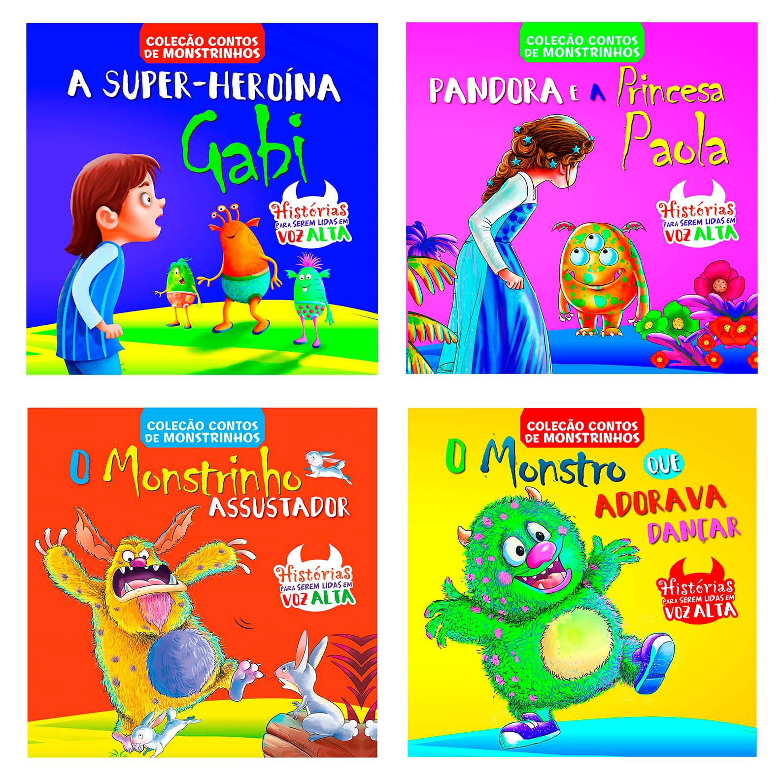 Coleção Contos de Monstrinhos - Kit com 4 Livros | Amazon.com.br